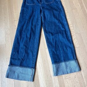 Superwide-Leg Jeans in Hewett Wash: Airy Denim Edition